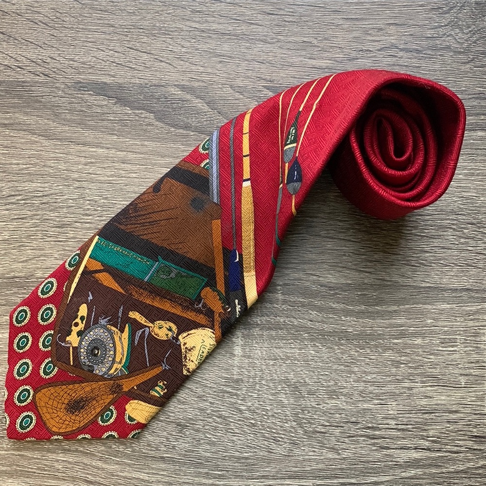 Red American Angler Tie